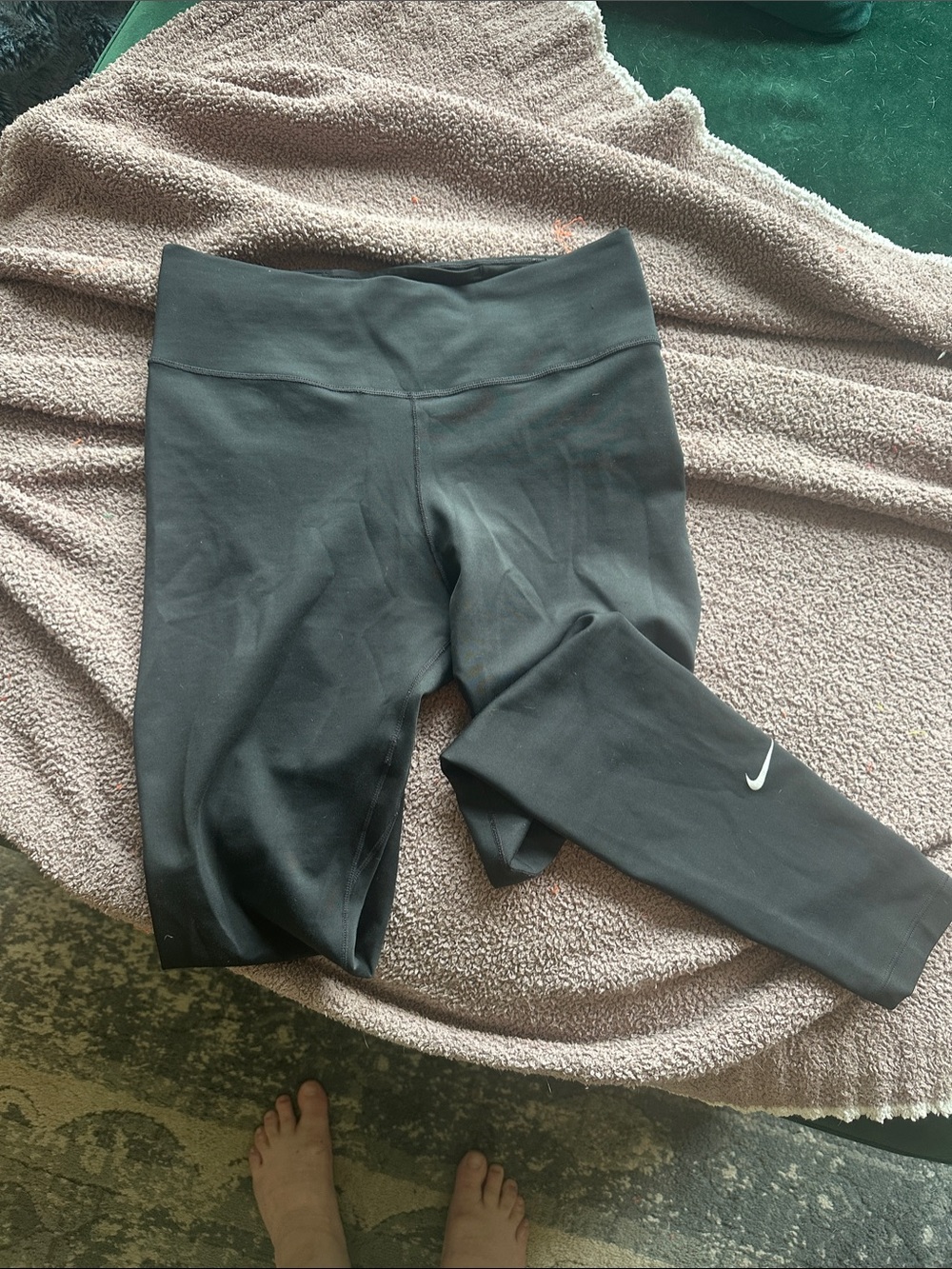 Nike Black Dri-Fit Leggings, Size M